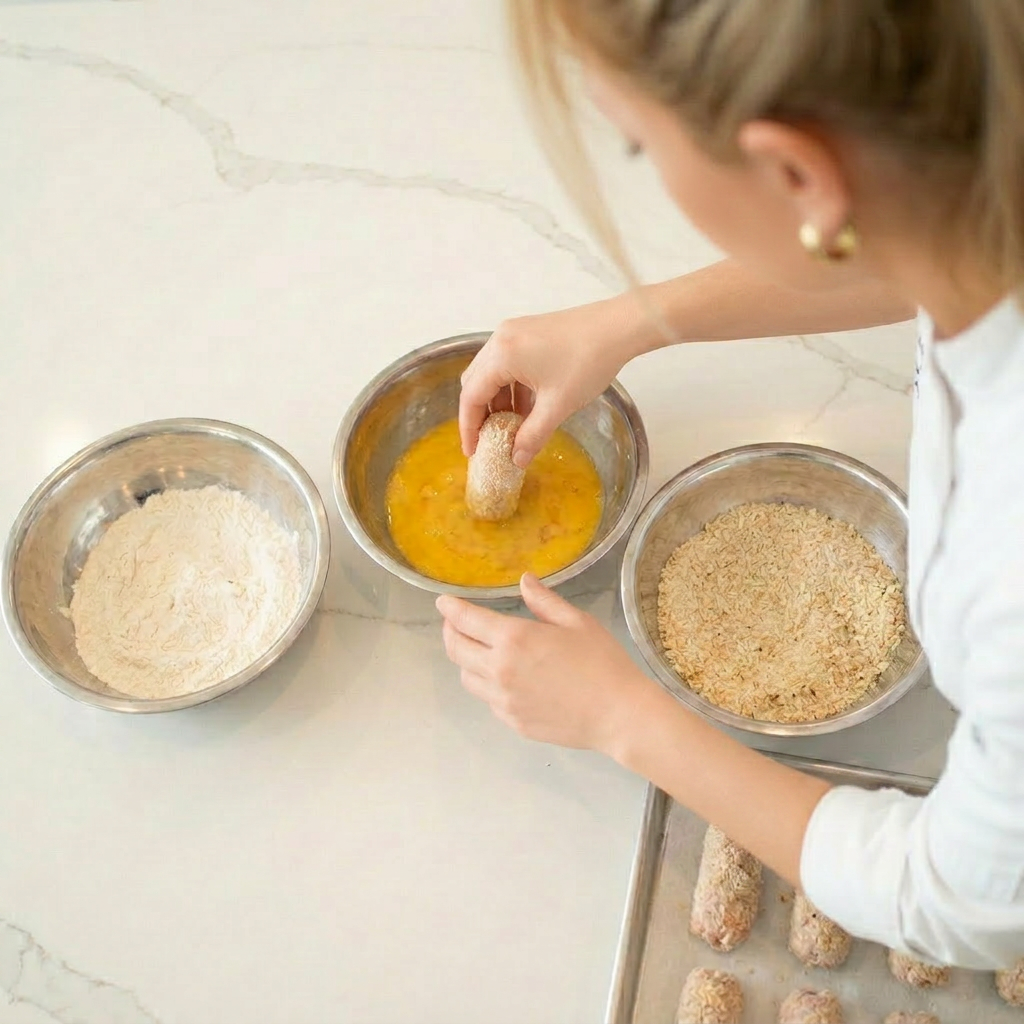 Chef preparing food